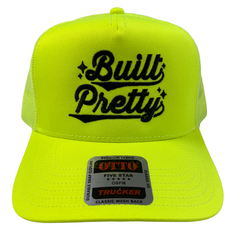 Built Pretty Stack Logo Hi-Viz