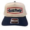 Built Pretty Badge Logo Hat - Navy